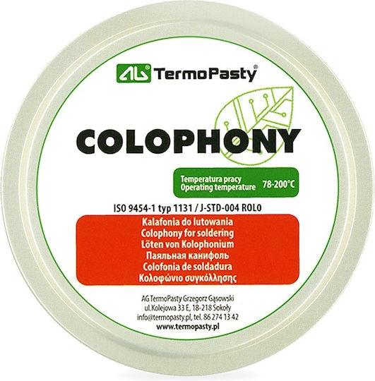 Termopasty Colophony Verschiedene Verbrauchsgüter Κολλητηριών AGT-035