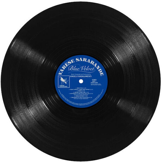 Angelo Badalamenti Blue Velvet Original Motion Picture Soundtrack Vinyl