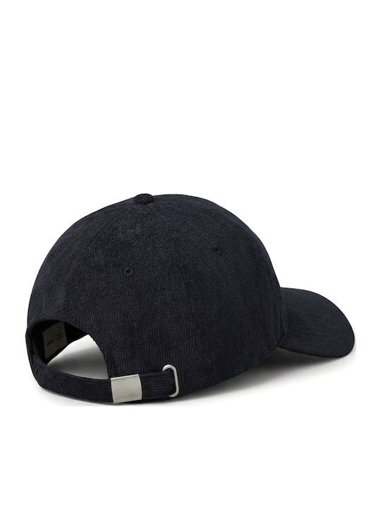 Calvin Klein Corduroy Seasonal Story Baseball Cap Men Calvin Klein Μαυρο Lv04d5127g-ub1
