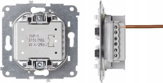 Karlik Wechselrahmen Für Schalter 1 Position Vertikal Und Horizontal Platzierung In Grün Farbe 61MRTZ-1