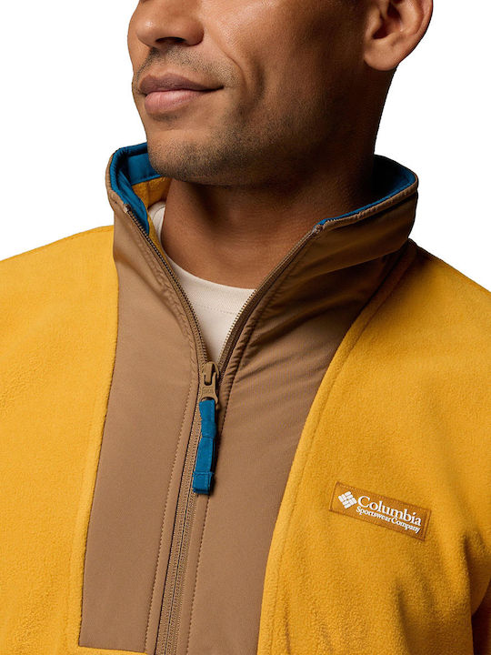 Мъжка Зелка Fleece Мустардена