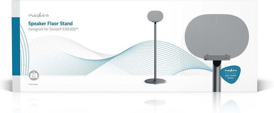 Nedis Floor Speaker Stand (1 Piece) in Black Colour