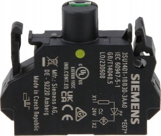 Siemens Бутон за индустриален тип 3SU1401-1BB30-3AA0