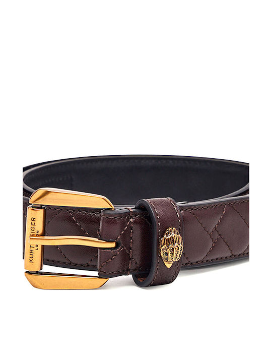 Kensington 30 Leather Women's Belt Brown