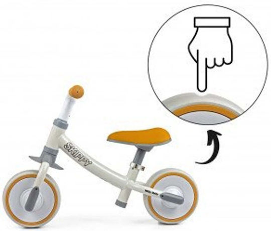 Milly Mally Kinder Balancefahrrad Weiß
