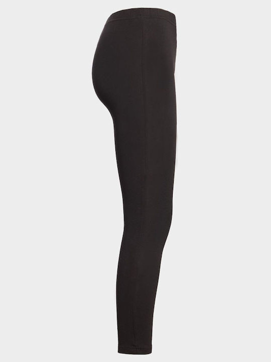 Training Damen Lang Leggings Hohe Taille Schwarz