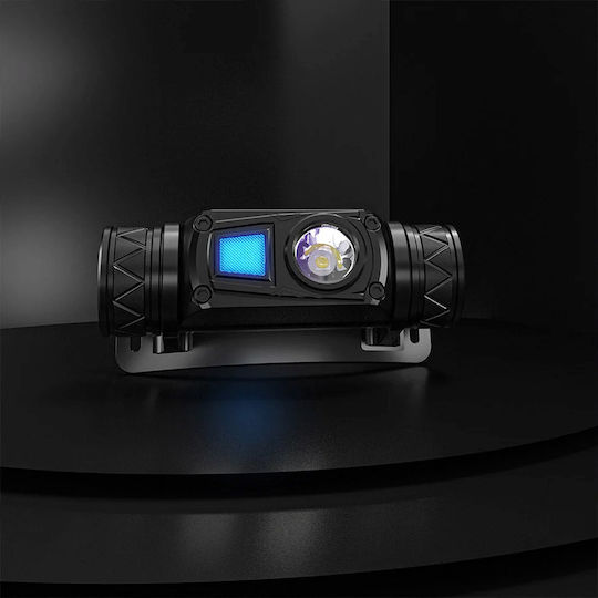 Wuben Rechargeable LED Head Flashlight IP68 with Maximum Brightness 1200lm