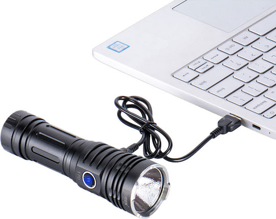 Wuben Rechargeable LED Flashlight IP68 with Maximum Brightness 4200lm