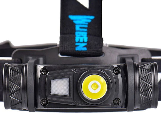 Wuben Rechargeable LED Head Flashlight IP68 with Maximum Brightness 1200lm