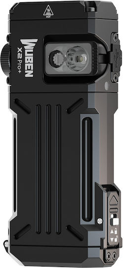 Wuben Rechargeable LED Flashlight with Maximum Brightness 1500lm
