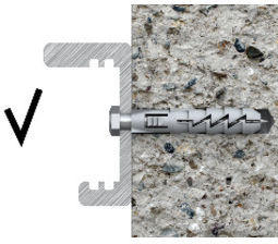 Rawlplug Schraubanker Kunststoff 10x100mm 25 Stück
