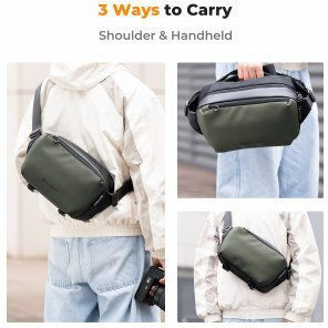 K&F Concept Alpha Kameratasche Crossbody Grüne