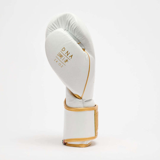 Leone 1947 Boxhandschuhe Leder für Wettkampfhandschuhe Weiße