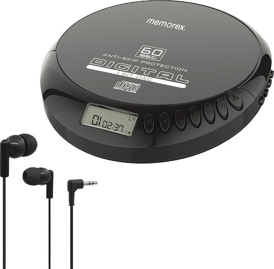 Memorex Memorex Tragbares Radio-CD-Spieler Schwarz