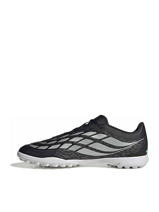adidas Predator Club TF Football Shoes with Molded Cleats Black