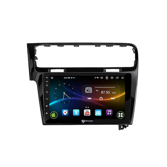 VenCore Auto-Audiosystem Für Volkswagen Golf 2013-2018 Bluetooth USB AUX WiFi GPS Apple-Carplay Android-Auto Mit 10" Touchscreen