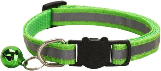 Отразяващ Ошийник Safety Clip Черен 19-32см Ширина 1,0см