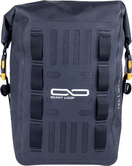 Giant Loop Motorcycle Tail Bag Waterproof 16lt Black Colour