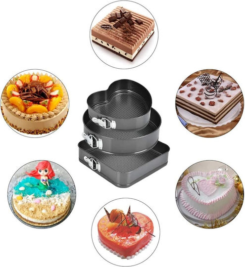 Set de Instrumente de Patiserie din Oțel Inoxidabil 22.86cm 216 Bucăți