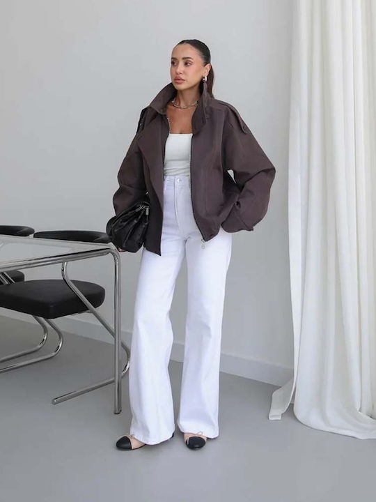 Women's Jacket for Winter Brown
