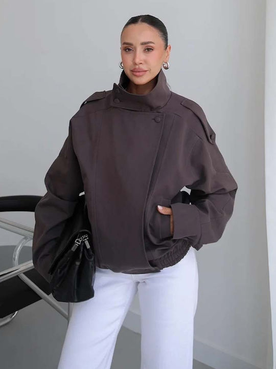 Women's Jacket for Winter Brown