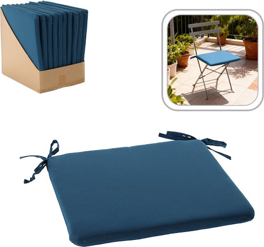 Perna Scaunului De Grădină Waterproof Albastră 40x40cm