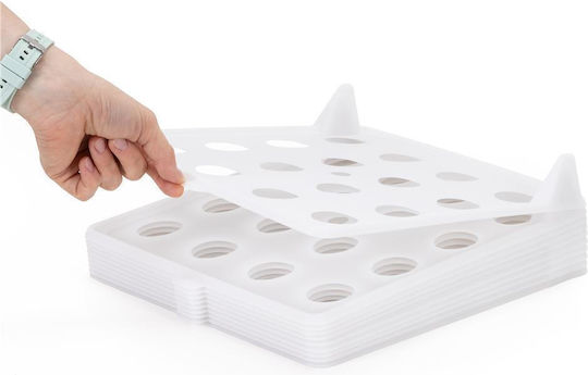 Organizator de Sertare în Culoare Albă 26x32cm