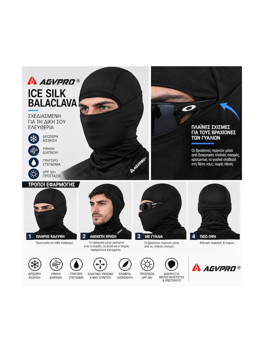 AGVpro Full Face Балаклава за мотоциклетен ездач