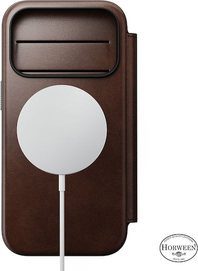 Nomad Modern Leather Folio Rustic Brown Horween Iphone 18 Pro/17 Pro 114759118e8e