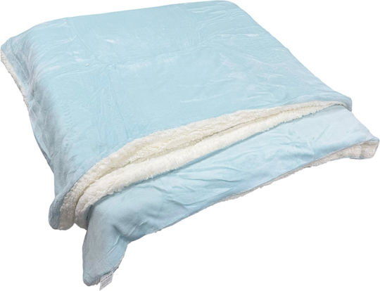 Luxury Super Double 220x240cm Light Blue Luxury Super Double 220x240cm Light Blue