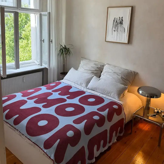 Klekks Sofa Blanket 140x200cm Burgundy