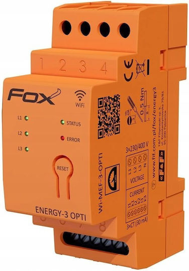 FF Professional Kilowatt-Zähler Für Elektrische Messgeräte Dreiphasig Wi-Fi