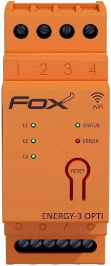 FF Professional Kilowatt-Zähler Für Elektrische Messgeräte Schiene Dreiphasig Wi-Fi