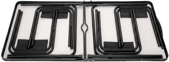 Set Masă Din Aluminiu Pentru Camping Pliabil În Valiză 120x60x71cm Maro