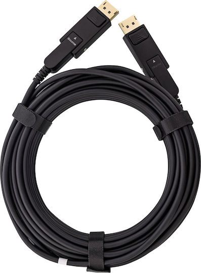 InLine Кабел DisplayPort мъжки - DisplayPort мъжки 30m Черен