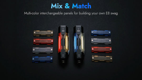 Wuben E8 Shell Blau Ersatzkappen