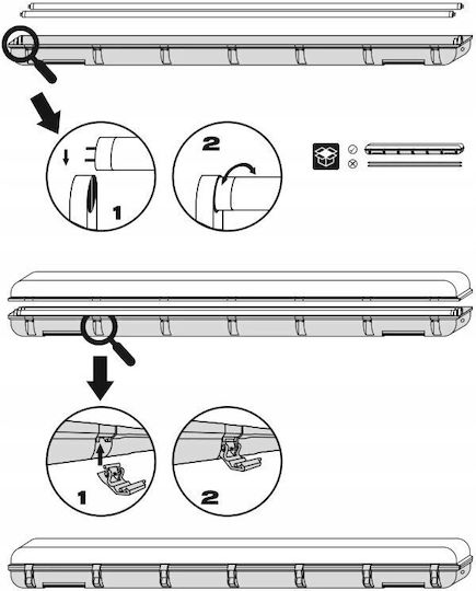 Eco Light Ανταλλακτικός Ανταυγαστήρας για Φωτιστικά Διάφανος