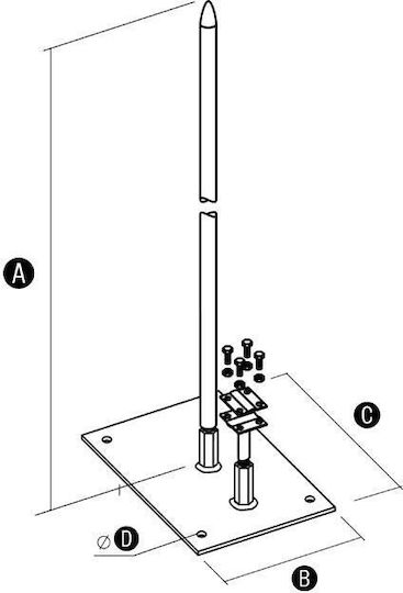 Elko-Bis Accessories for Lighting Fixtures Made of Aluminum 94381009