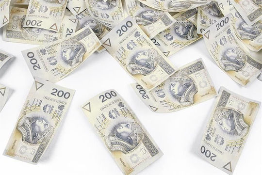 PartyDeco Konfetti-Straße Abschussrohr BankNotes 60 cm