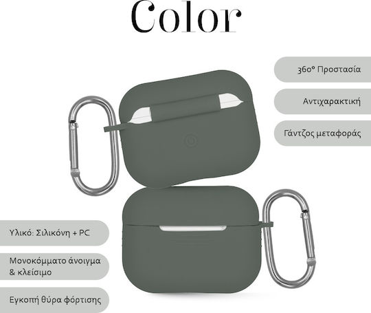 Sonique Silikonhülle Für Airpods Pro Grau