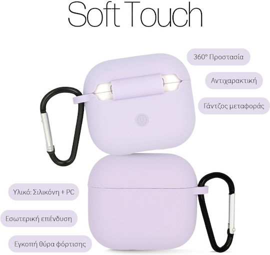 Sonique Silikonhülle Pro Airpods 3 Flieder