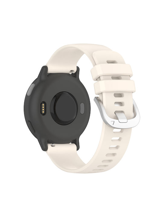 Garmin Vivoactive 5 Silikon Tragbare Bänder 20mm Weiß