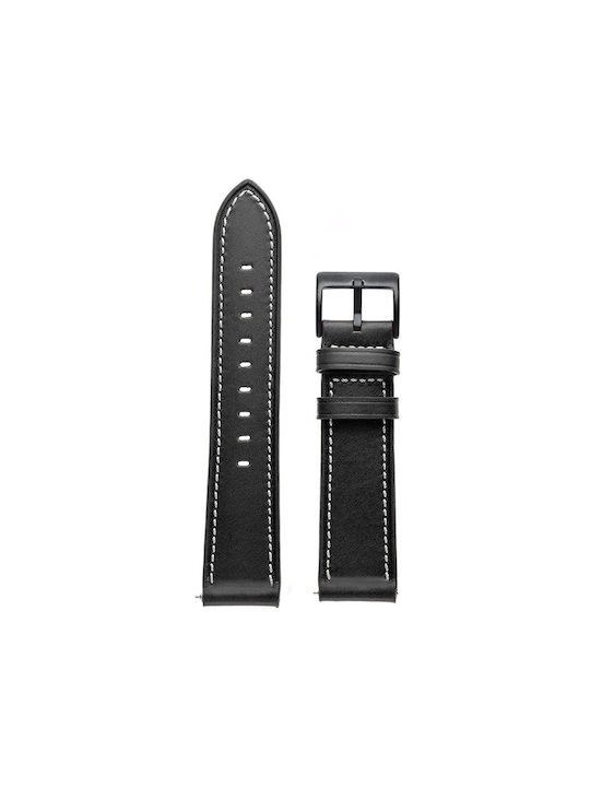 Garmin Vorreiter 255 265 Vivoactive 4 Venu 2 22mm Leder Schwarz