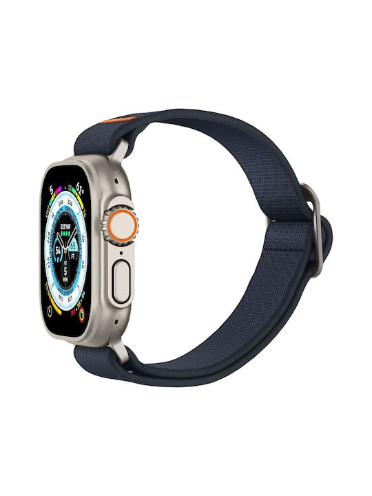 Spigen Каишка Apple Watch 8 9 10 11 Se 1 2 3 Ultra 1 2 3 – 44 45 46 49mm Fit Lite Ultra Син