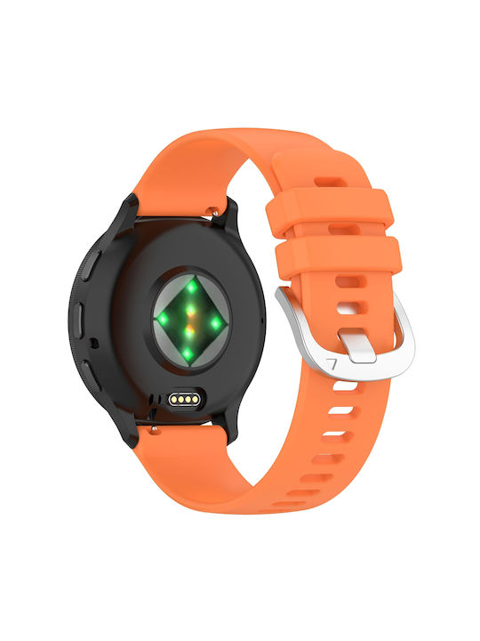 Garmin Venu 3s Venu 4 41mm 18mm Silikon Tragbare Bänder Orange