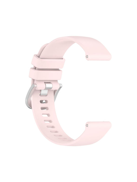 Tragbares Band Garmin Venu 3s Venu 4 41mm 18mm Silikon Rosa