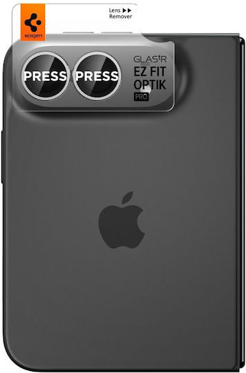 Spigen SGP Camera Lens Protection Glass TR Optik Pro EZ Fit Apple iPhone Duo 2026 Fold 5G 2026 AGL12012 2 Tem White