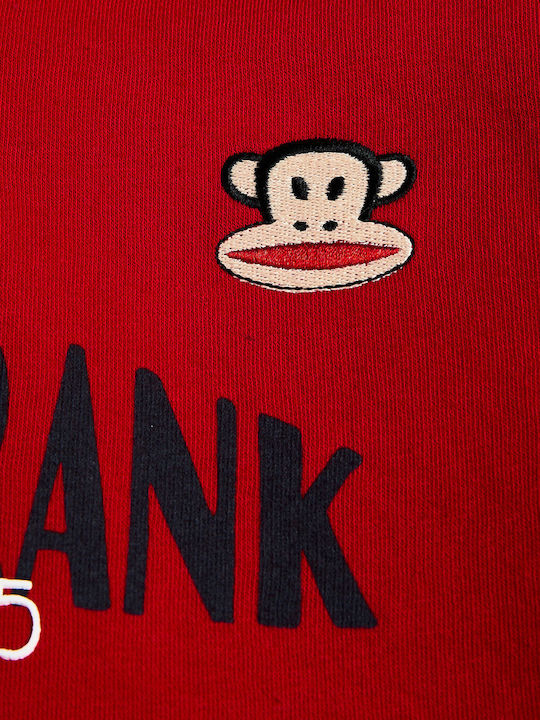 Kids Sweatpants Set With Top Red