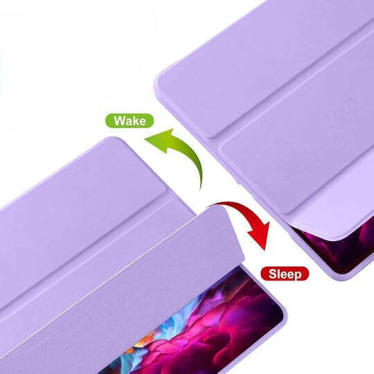 Flip Cover Lila für Galaxy Tab A11 Plus