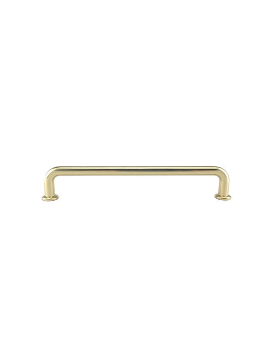 Gtv Nord Möbelgriff aus Zamak in Bronze Farbe mit Lochabstände 320mm UZ-NORD-320-03